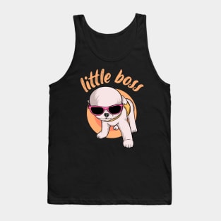 Little Boss, Puppy Cute Tank Top